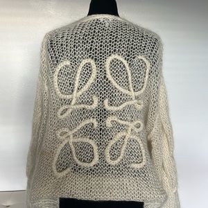 LOEWE ANAGRAM CARDIGAN